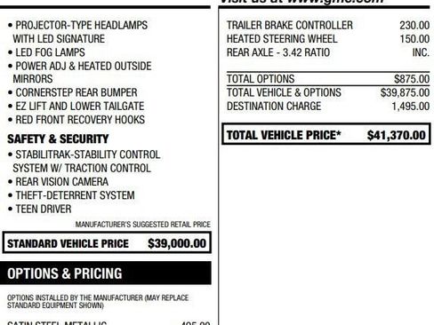 Certified 2022 GMC Canyon AT4 AWD/4WD image 2