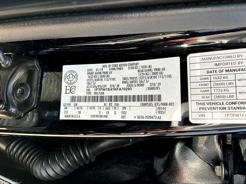 Used 2019 Ford F150 XLT w/ Equipment Group 302A Luxury AWD/4WD image 22