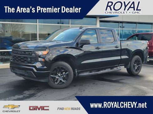 Used 2026 Chevrolet Silverado 1500 Custom w/ Turbomax Blackout Package image 1