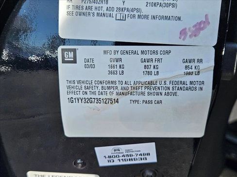 Used 2003 Chevrolet Corvette Convertible w/ Preferred Equipment Group1 image 19