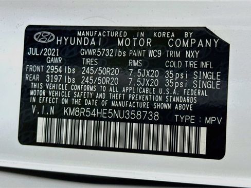 Used 2022 Hyundai Palisade Limited w/ Cargo Package FWD image 39