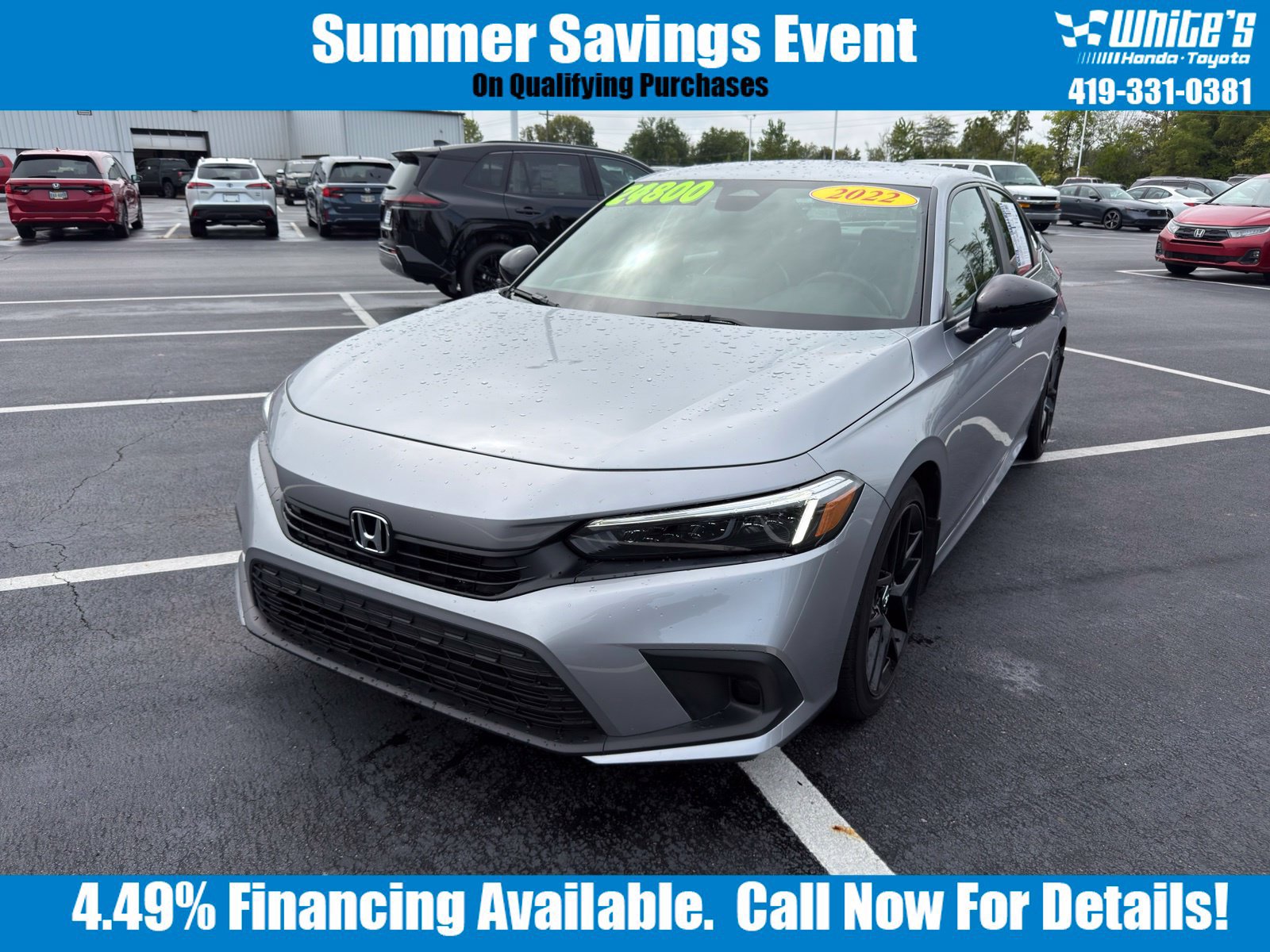 Used 2022 Honda Civic Sport image 1