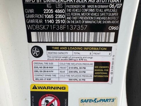 Used 2008 Mercedes-Benz SL 550 image 20