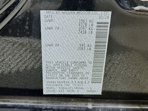 Certified 2025 Nissan Altima 2.5 SV w/ SV Special Edition Package FWD image 34