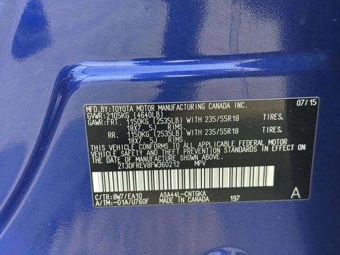 Used 2015 Toyota RAV4 Limited image 21