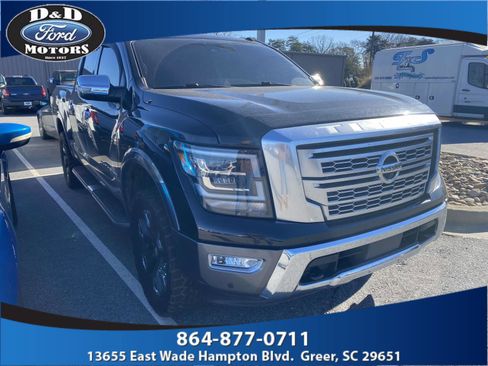 Used 2020 Nissan Titan Platinum Reserve w/ Moonroof Package image 1