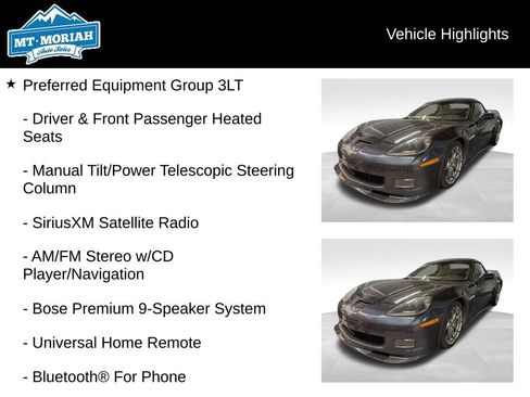 Used 2013 Chevrolet Corvette Grand Sport w/ 3LT Preferred Equipment Group image 8