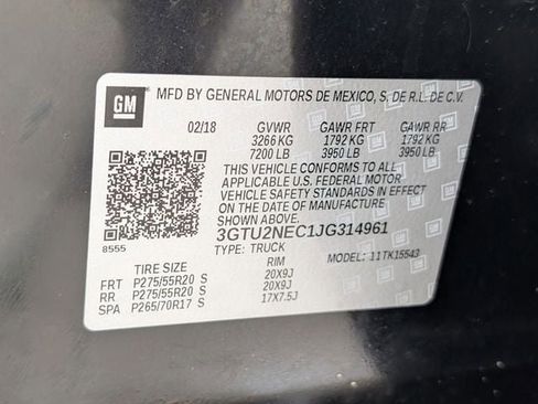 Used 2018 GMC Sierra 1500 SLT w/ Texas SLT Premium Package AWD/4WD image 35