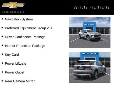 New 2026 Chevrolet Traverse LT w/ Driver Confidence Package AWD/4WD image 4