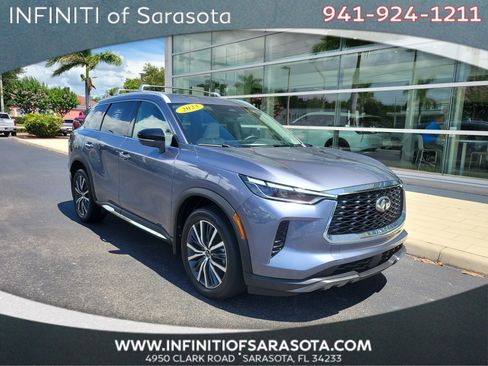 Certified 2023 INFINITI QX60 Sensory w/ Vision Package AWD/4WD image 1