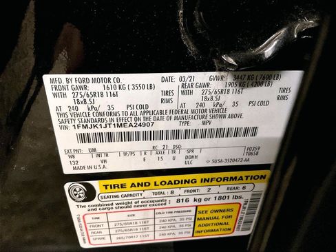 Used 2021 Ford Expedition Max XLT AWD/4WD image 34