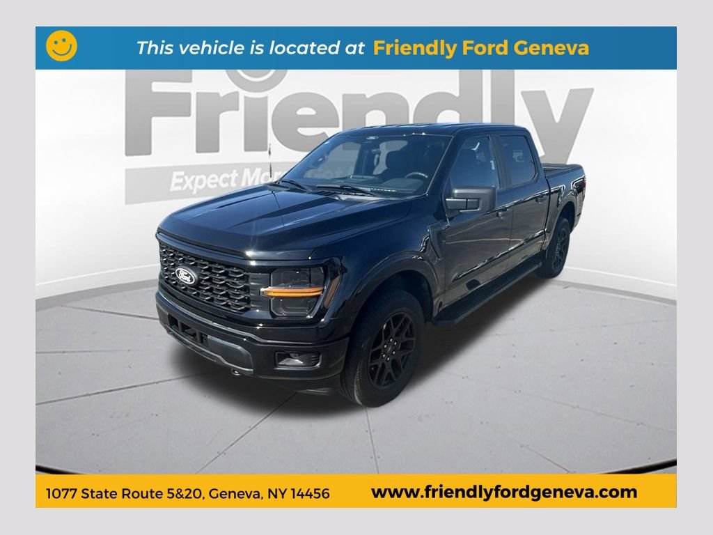 Used 2024 Ford F150 STX w/ STX Black Appearance Package AWD/4WD 360° Tour