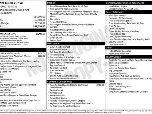 Certified 2026 BMW X3 xDrive30i AWD/4WD image 40
