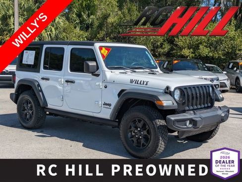 Used 2022 Jeep Wrangler Unlimited Sport image 1