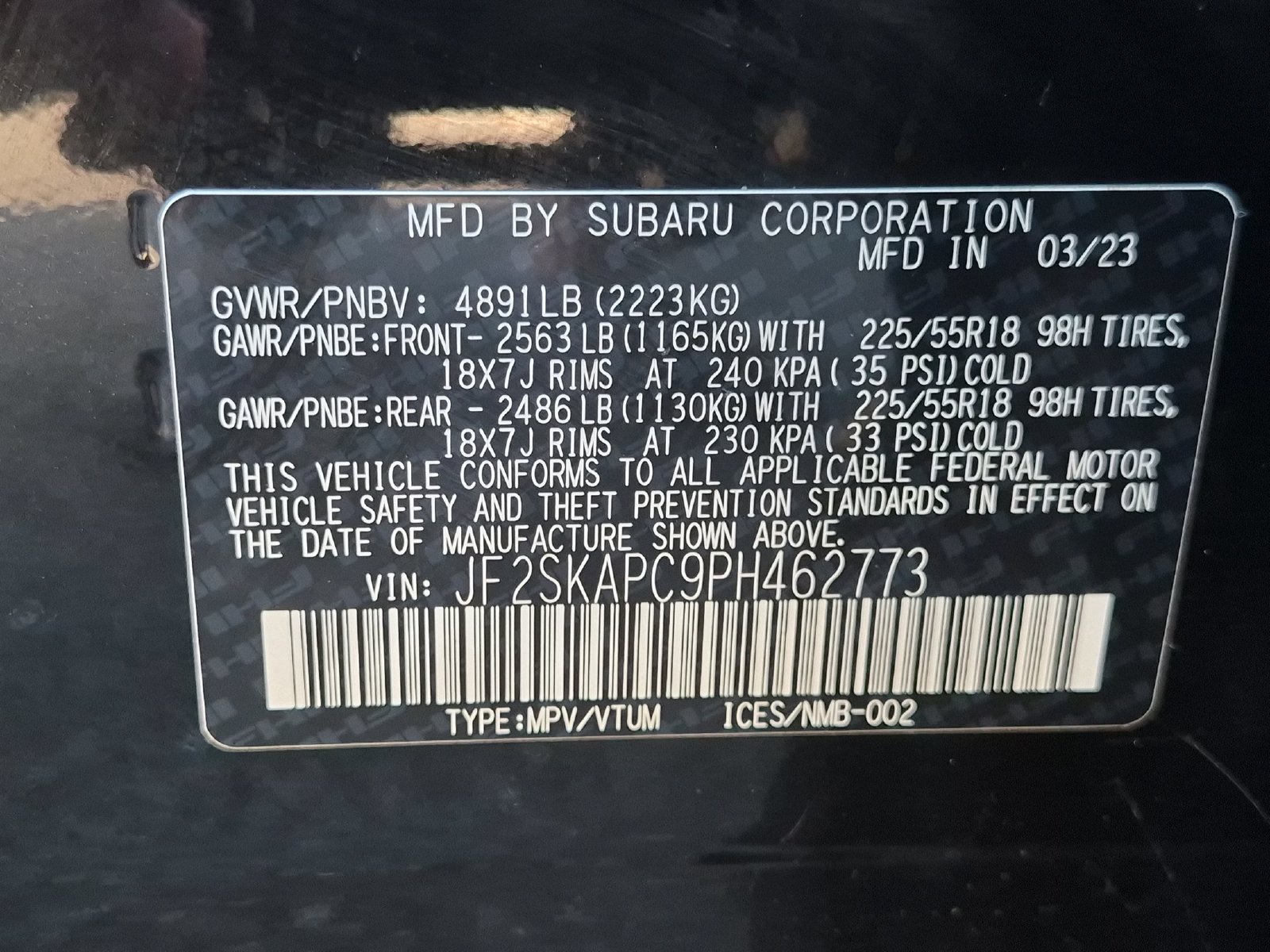 Used 2023 Subaru Forester Limited AWD/4WD image 37
