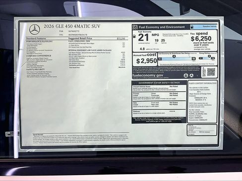 New 2026 Mercedes-Benz GLE 450 4MATIC image 18