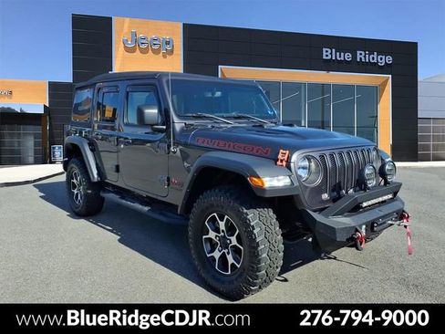 Used 2022 Jeep Wrangler Unlimited Rubicon w/ Cold Weather Group AWD/4WD image 1