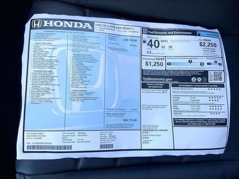 New 2026 Honda CR-V Sport-L image 14