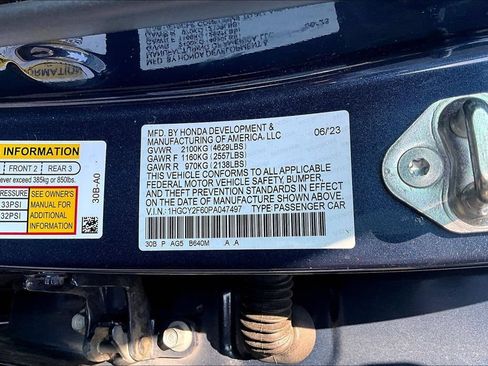 Used 2023 Honda Accord EX-L image 16