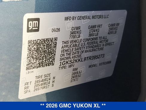 New 2026 GMC Yukon XL Denali Ultimate w/ LPO, Floor Liner Package AWD/4WD image 28