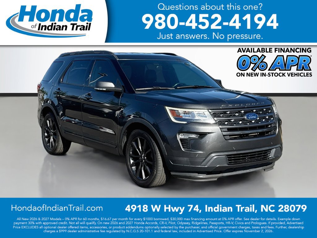 Used 2018 Ford Explorer XLT w/ Equipment Group 202A FWD 360° Tour