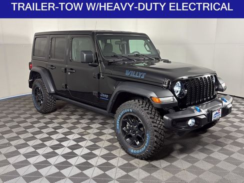Used 2023 Jeep Wrangler Willys w/ Cold Weather Group image 2