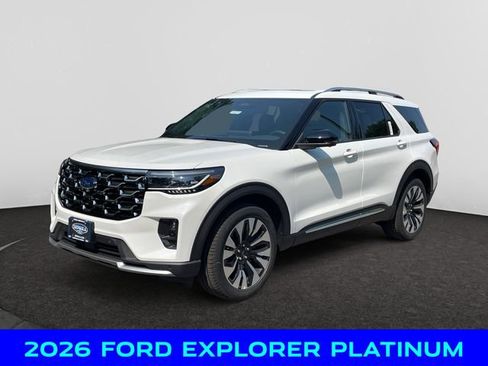 New 2026 Ford Explorer Platinum w/ LUX Leather Package AWD/4WD image 1