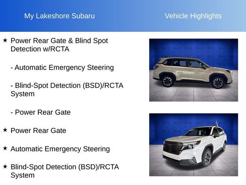 Certified 2025 Subaru Forester Premium AWD/4WD image 7