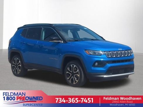 Used 2022 Jeep Compass Limited AWD/4WD image 1