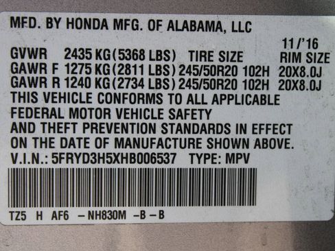 Used 2017 Acura MDX FWD w/ Technology Package image 28