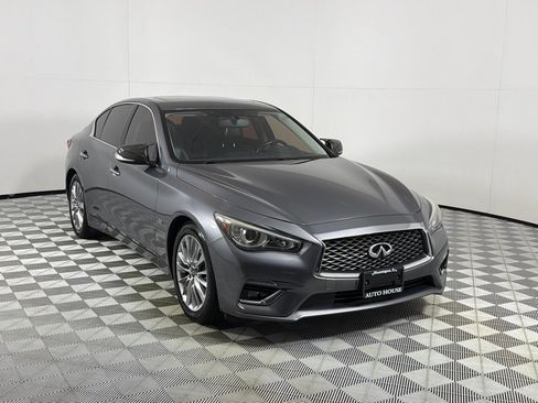 Used 2020 INFINITI Q50 Luxe RWD image 3