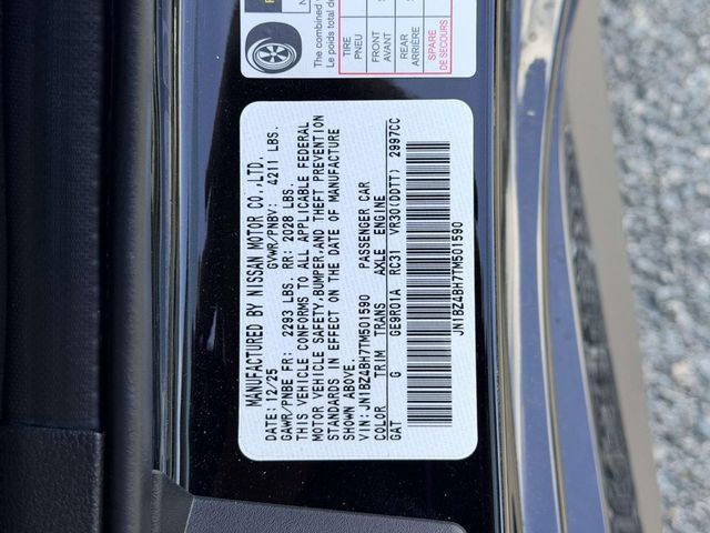 New 2026 Nissan Z Performance w/ Floor Mat Package RWD image 23