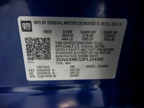Certified 2023 Chevrolet Equinox RS w/ LPO, Floor Liner Package FWD image 33