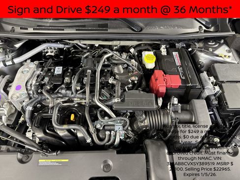 New 2025 Nissan Sentra SV w/ All-Weather Package image 27