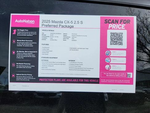 Used 2025 MAZDA CX-5 AWD 2.5 S w/ Preferred Package image 25