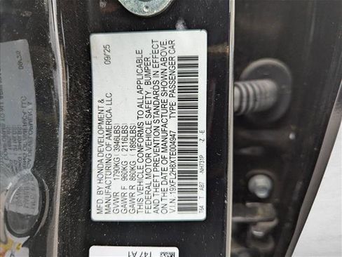 Certified 2026 Honda Civic Sport image 30
