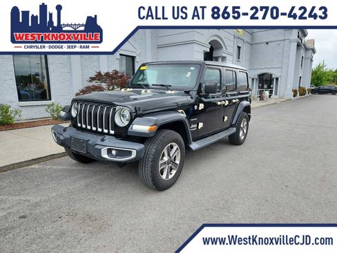 Used 2019 Jeep Wrangler Unlimited Sahara AWD/4WD image 1