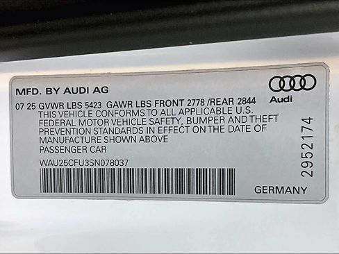 Certified 2025 Audi S5 Premium Plus w/ Premium Plus Package AWD/4WD image 33