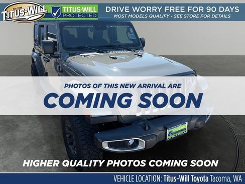 Used 2020 Jeep Wrangler Unlimited Sahara AWD/4WD image 1