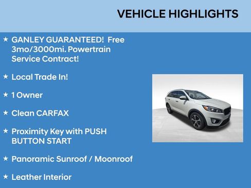 Used 2018 Kia Sorento EX w/ EX Advanced Touring Package AWD/4WD image 2