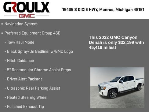 Used 2022 GMC Canyon Denali image 8