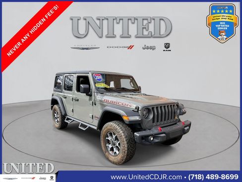 Used 2019 Jeep Wrangler Unlimited Rubicon AWD/4WD image 1