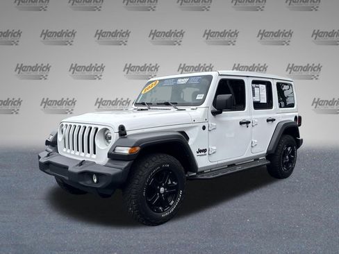 Used 2022 Jeep Wrangler Unlimited Sport w/ Sun And Sound Package AWD/4WD image 4