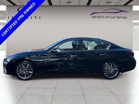 Certified 2023 INFINITI Q50 Luxe w/ Cargo Package image 4