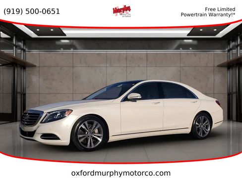 Used 2016 Mercedes-Benz S 550 4MATIC Sedan image 1