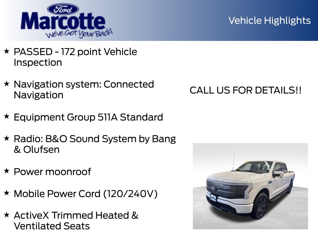 Used 2024 Ford F150 Lightning Lariat AWD/4WD image 9