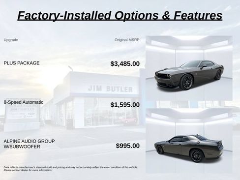 Used 2023 Dodge Challenger R/T Scat Pack w/ Plus Package RWD image 3
