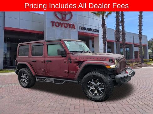 Used 2021 Jeep Wrangler Unlimited Rubicon AWD/4WD image 1