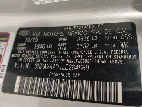 Used 2020 Kia Rio S FWD image 33