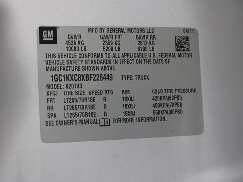 Used 2011 Chevrolet Silverado 2500 LT w/ Interior Plus Package image 37